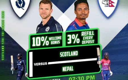 Scotland vs Nepal - Cricket Leauge