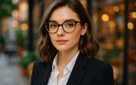 Round Tortoise Shell Glasses & Clear Frame Eyeglasses – EyeWeb