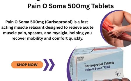Target Muscle Pain Fast with Pain O Soma 500mg Tablets