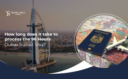 How long does it take to process the 96 Hours Dubai Transit Visa?