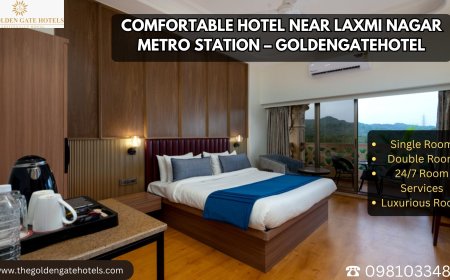 Comfortable Hotel Near Laxmi Nagar Metro Station – GoldenGateHotel