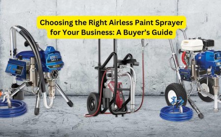 A Complete Buyer’s Guide to the Right Airless Paint Sprayer for Your Business