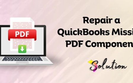 QuickBooks Missing PDF Component Error: Causes, Fixes, and Prevention