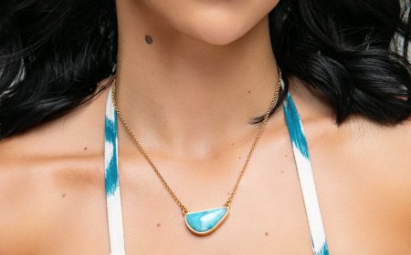 Beautiful Larimar Earrings | Shop Marahlago’s Signature Collection