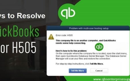 How to Fix QuickBooks Error H505 (A Multi-User Mode Issue)?