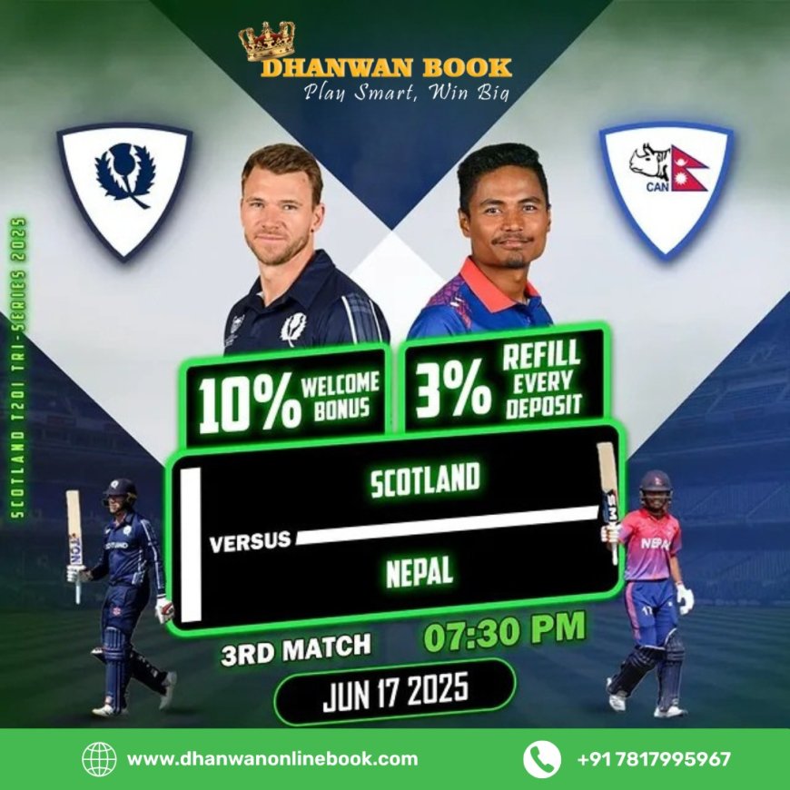 Scotland vs Nepal - Cricket Leauge