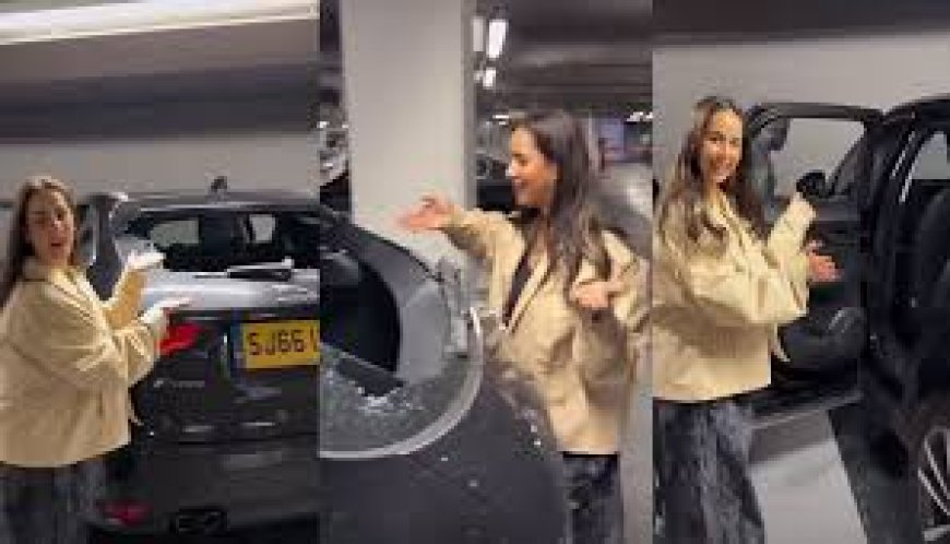 Punjabi Singer Sunanda Sharma's Car Vandalized in London: A Shocking Incident