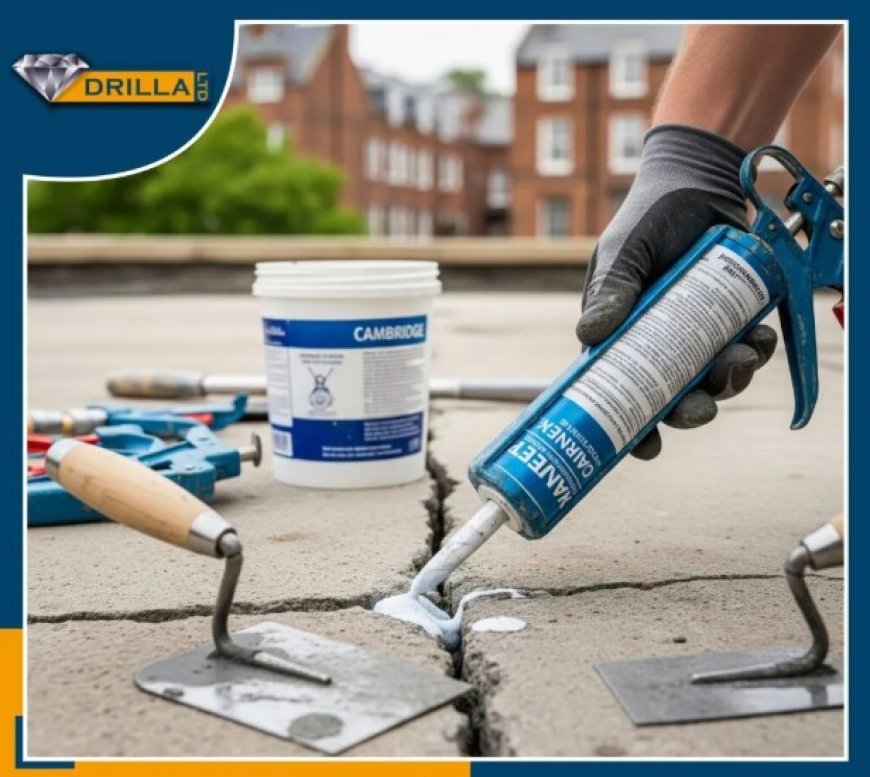 Expert Concrete Crack Repair in Cambridge | Drilla