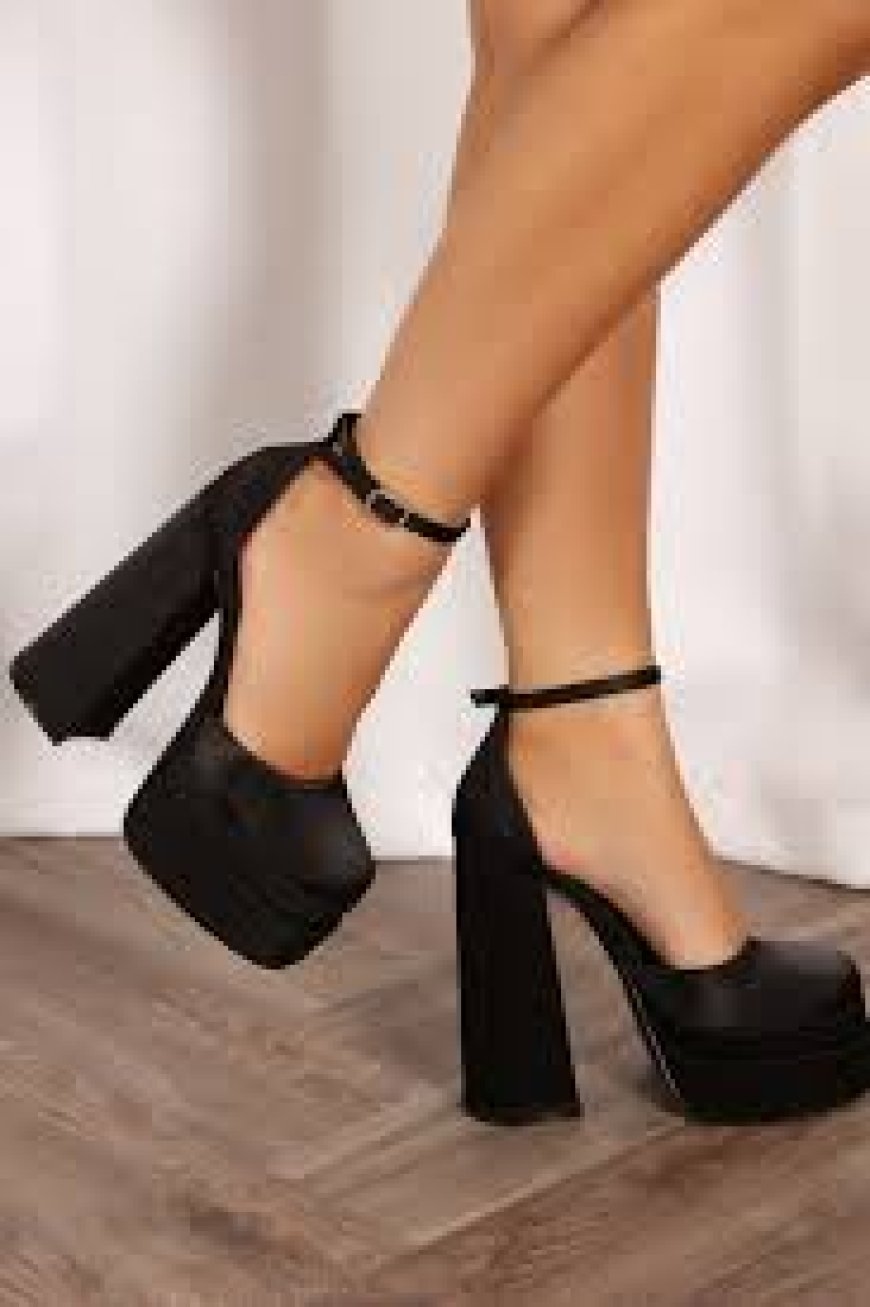 Black Platform Heels: The Ultimate Statement in Style and Comfort