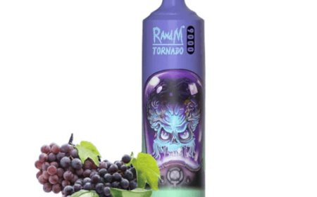 R and M Tornado 9000 Puffs Box of 10