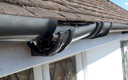Galvanized Gutter Repair Broken Arrow, OK