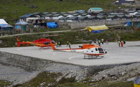 Do Dham Yatra by Helicopter: A Divine Aerial Pilgrimage