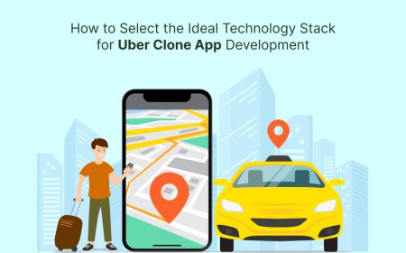 How to Select the Ideal Technology Stack for Uber Clone App Development