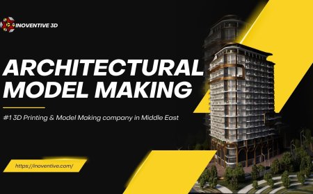 Inoventive 3D: The Future of 3D Printing and Model Making in Dubai is Here