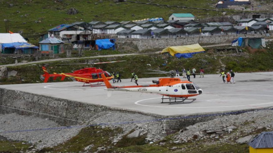 Do Dham Yatra by Helicopter: A Divine Aerial Pilgrimage