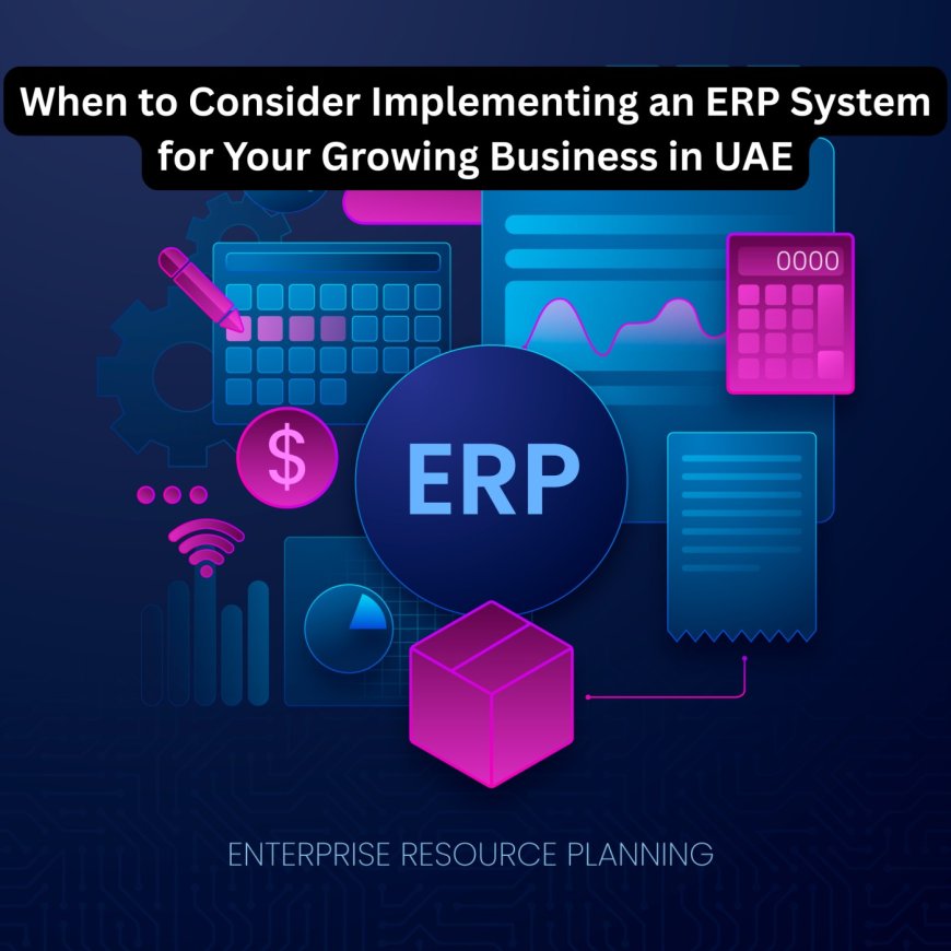 When to Consider Implementing an ERP System for Your Growing Business in UAE
