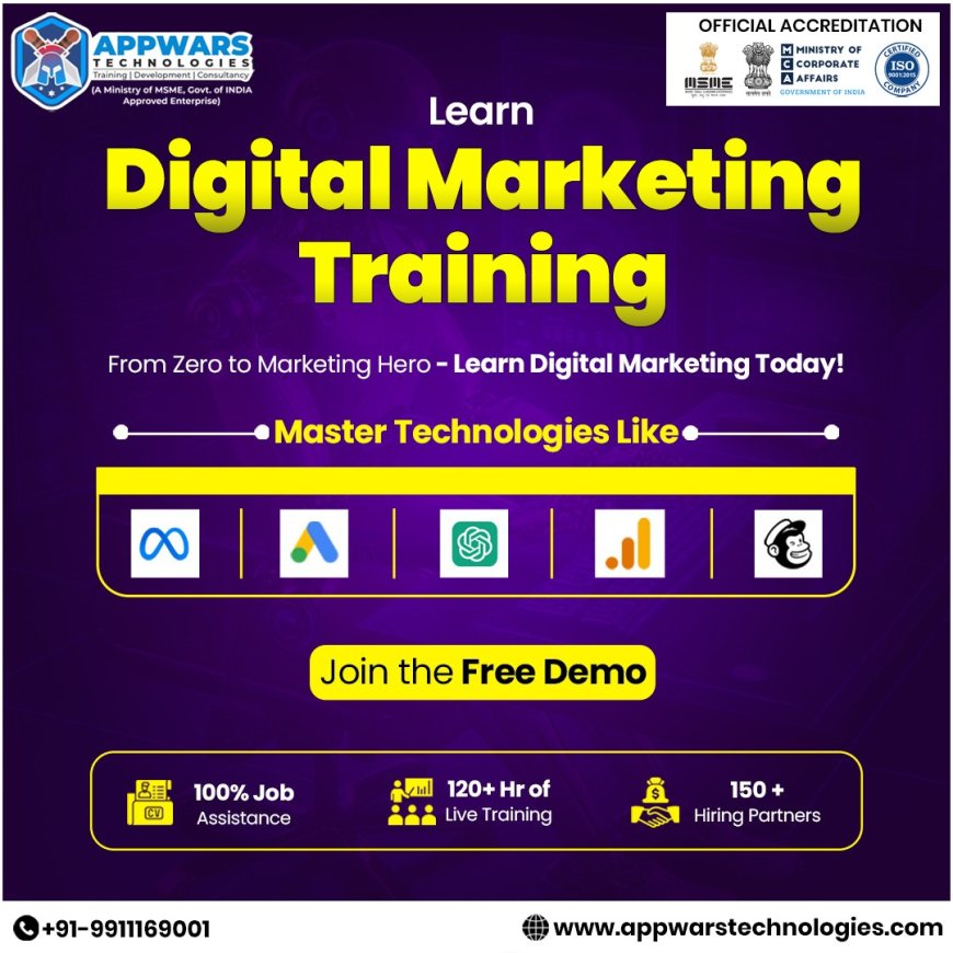 Noida’s Digital Marketing Courses That Are Shaping Future Marketers