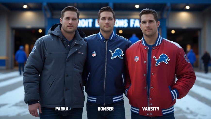Lions Coat Style Guide: Parkas, Bombers, and Varsity Jackets Compared