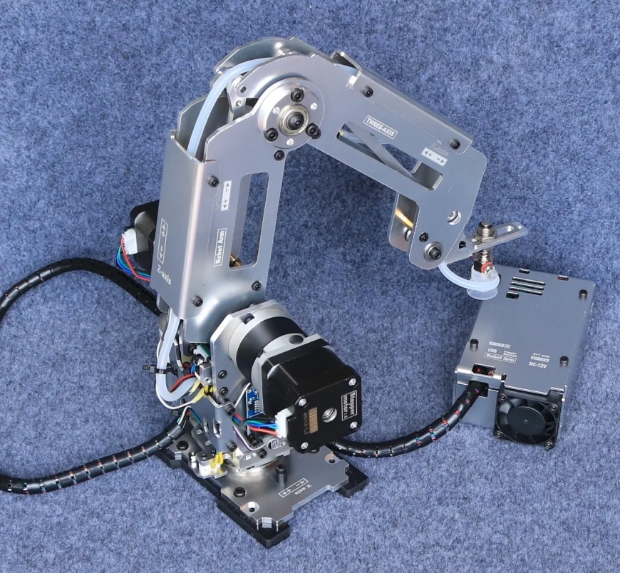 Master Precision with the Full-Metal Stepping Robot Arm – The Ultimate Engineering Companion